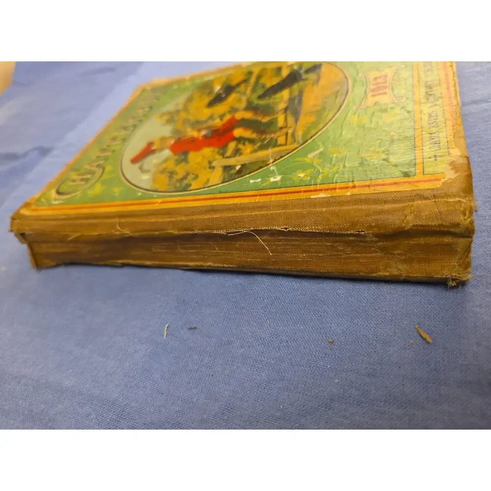 1913 CHATTERBOX Clarke Children Vintage Stories Poetry Illustrated w/ Engravings